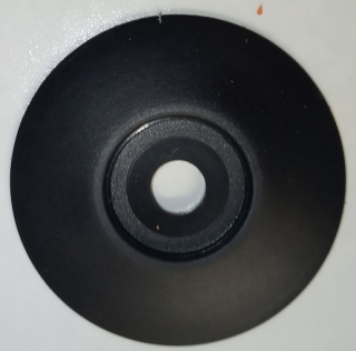 Přítlačný izolační talířek TIT 40/6mm BLACK